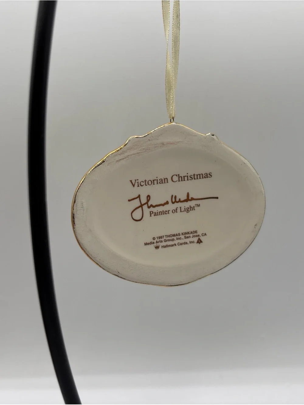 HM Ornament 1997 Vintage Victorian Christmas TK Painter Of Light 1st In TK Serie